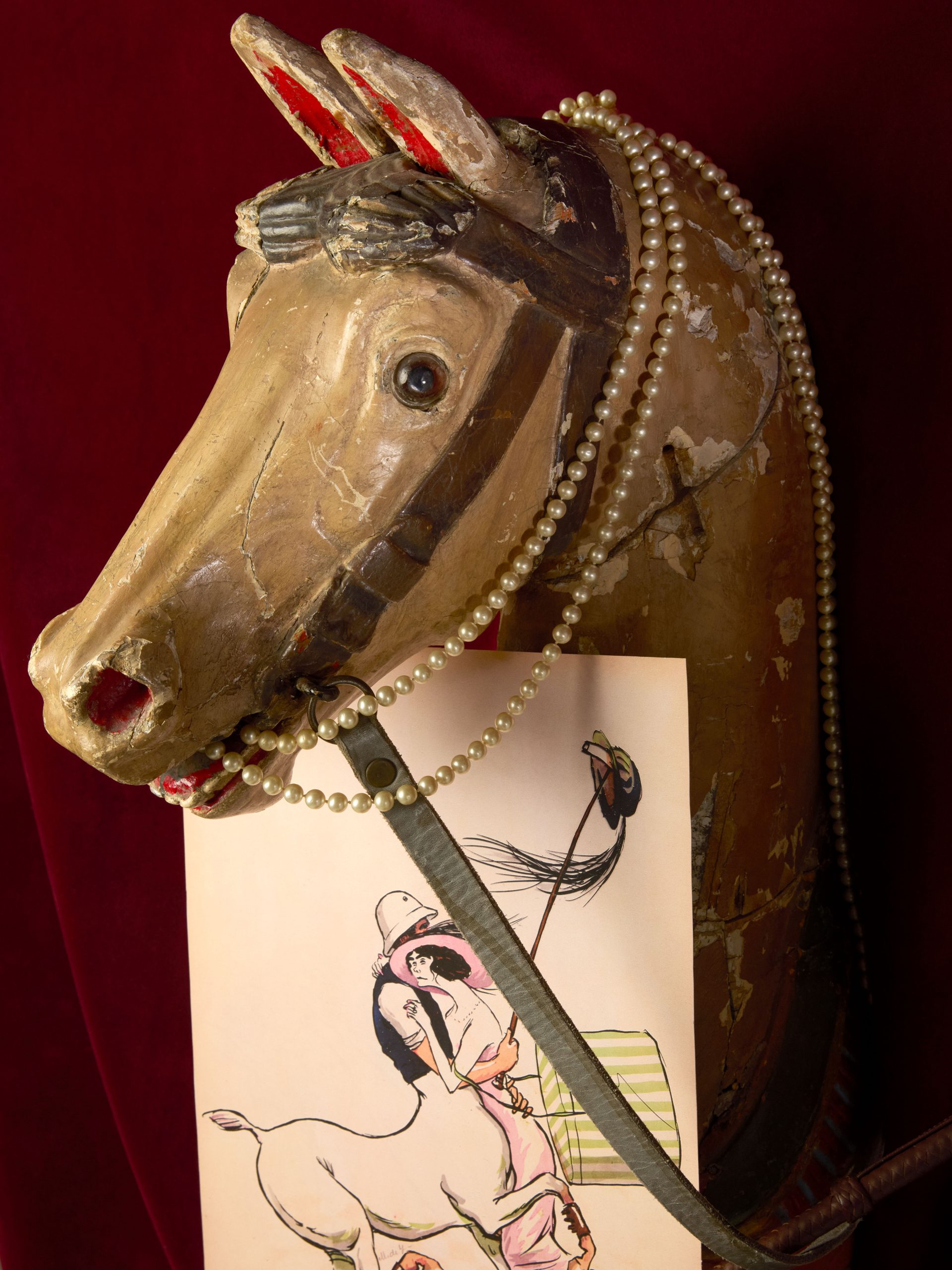 セム作 ガブリエル シャネルとボーイ カペルのドローイング 1913年 -パトリモアンヌ・シャネル蔵 ©CHANEL/Roe Ethridge